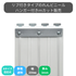 リブ付静電透明 t3mm 200mm幅 Bタイプ固定式ハンガー付 mカット