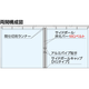 間仕切ポールセット【XGタイプ】両開セット