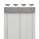 リブ付防炎静電透明 t2mm 200mm幅 Bタイプ固定式ハンガー付 mカット